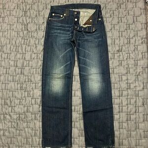 A/X Armani Exchange Blue Straight Jeans Vintage Style